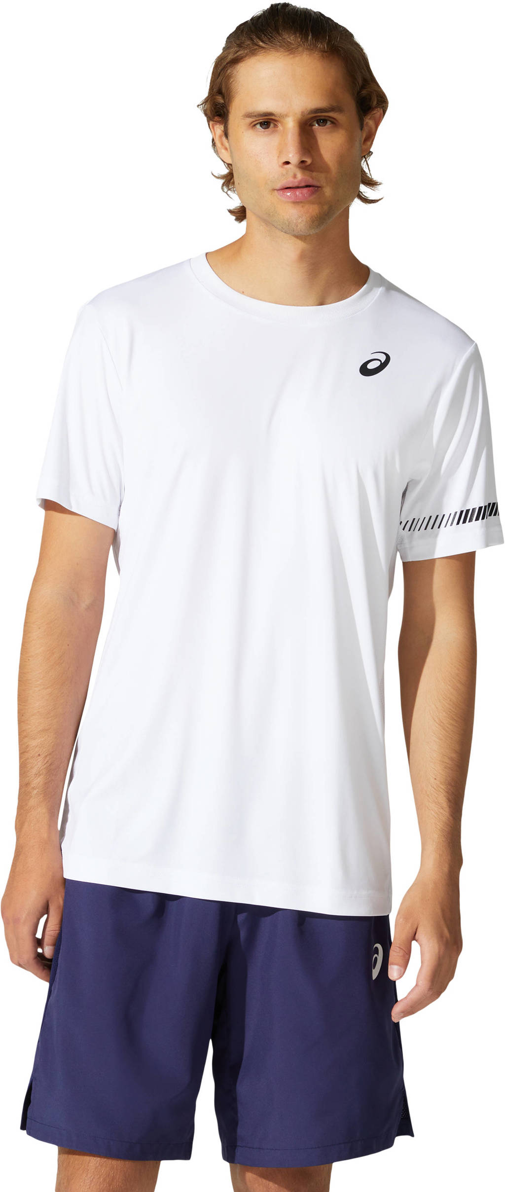 ASICS   tennis shirt wit