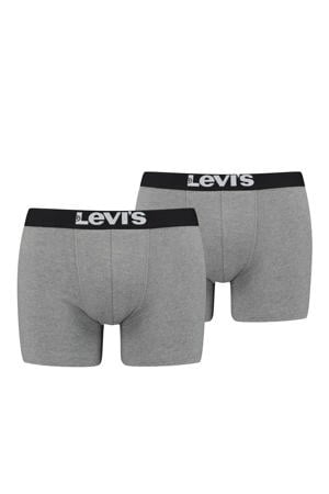 Levi's® Boxershort met band met label in een set van 3 stuks in zwart Levi's® Boxershort met band met label in een set van 3 stuks in zwart