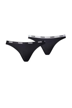 slip (set van 2) zwart