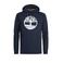 Timberland hoodie met logo donkerblauw