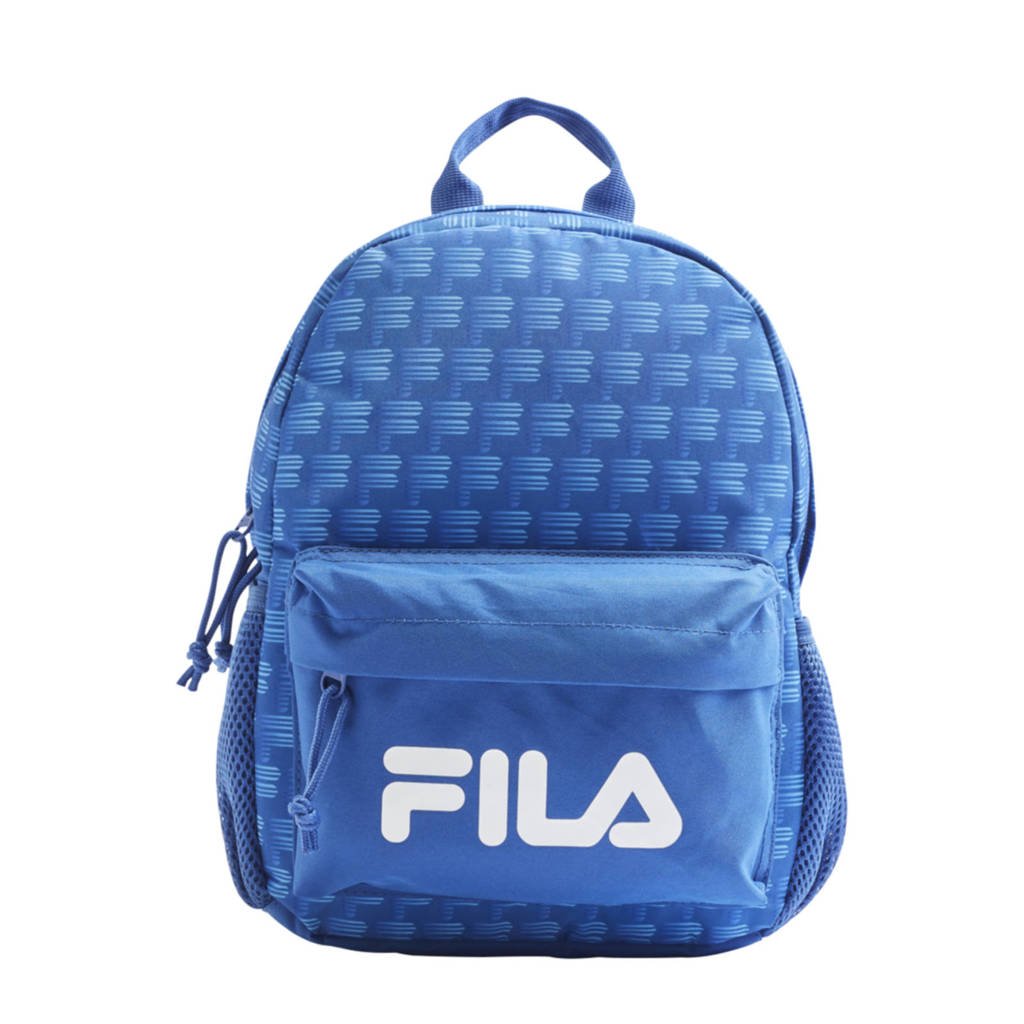 Fila rugzak met logo kobaltblauw
