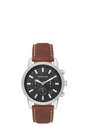 Horloge MK8955 Hutton cognac