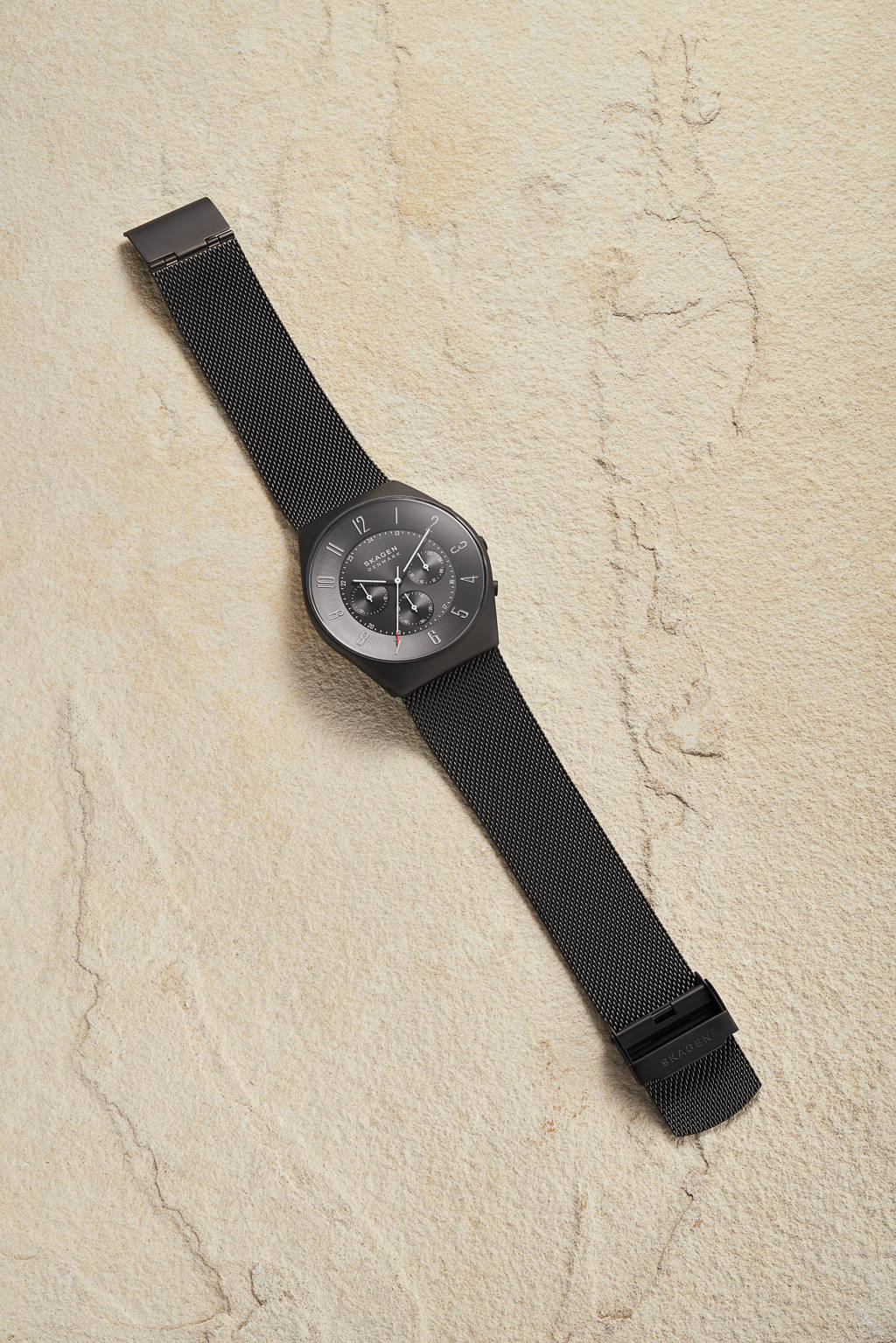 Skagen Horloge SKW6822 Grenen Chronograph zwart | wehkamp