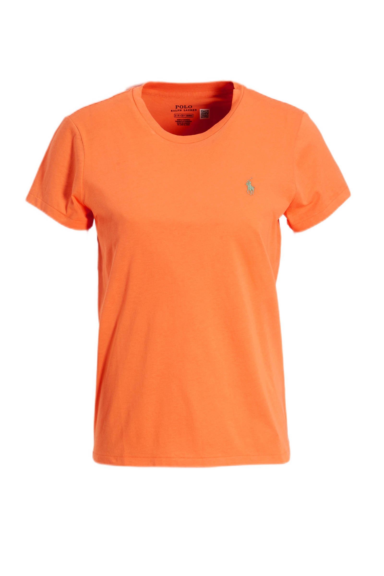 ralph lauren oranje shirt