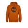 Timberland hoodie met logo oranje