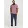 JACK & JONES PLUS SIZE regular polo rood