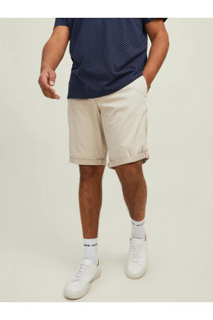 regular fit chino short JPSTBOWIE Plus Size oxford tan