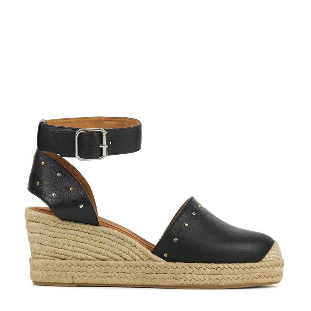 Assem Unisa Sandalen Zwart Unisa Medway Sandalen Dames Zwart Maat