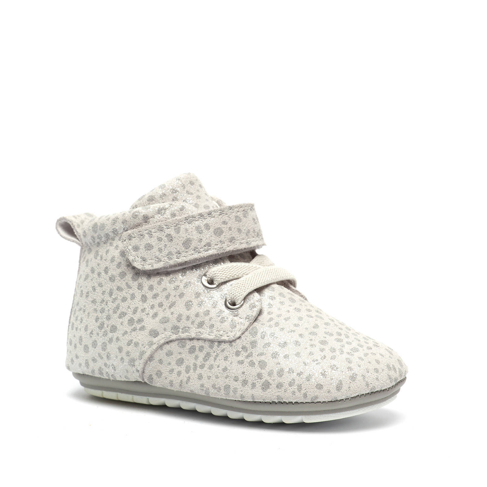 Scapino Groot leren babyschoenen zilver | wehkamp