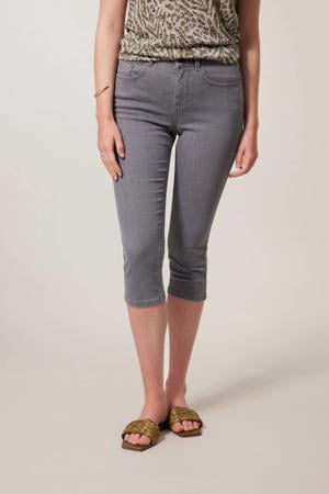 slim fit capri jeans Jackie light grey