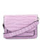 Sacha crossbody tas met crocoprint lila
