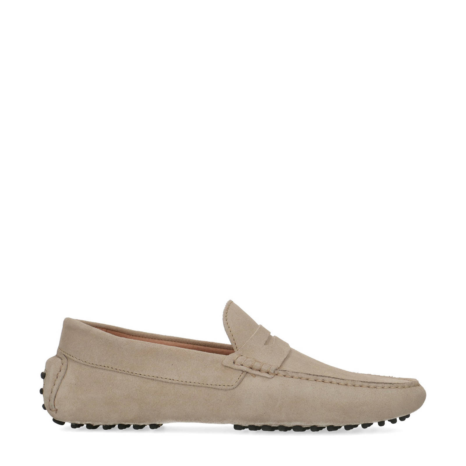 Mocassins Manfield En Cuir Vert Pâle - Pointure 39.5, Style à Enfiler - Occasion En Parfait état
