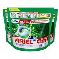 Ariel All-in-1 Pods wasmiddelcapsules Ultra Détachant - 3 x 35 stuks - voordeelverpakking - 105 wasbeurten