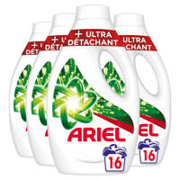 Ariel vloeibaar wasmiddel Ultra Détachant - 4 x 16 wasbeurten - voordeelverpakking - 64 wasbeurten