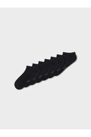 thumbnail: NAME IT KIDS sneakersokken NKNANCLE - set van 7 zwart
