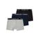NAME IT KIDS boxershort NKMBOXER - donkerblauw/grijs melange/zwart (set van 3)