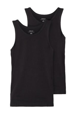hemd NKMTANK - zwart (set van 2)