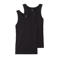 NAME IT KIDS hemd NKMTANK - zwart (set van 2)