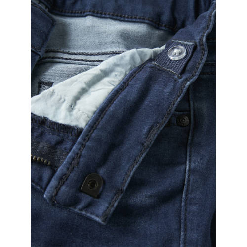 NAME IT KIDS slim fit jeans NKMTHEO dark blue denim afbeelding