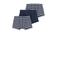 NAME IT KIDS boxershort - donkerblauw/wit (set van 3)