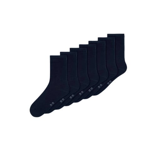 NAME IT KIDS sokken NKNSOCK - set van 7 donkerblauw afbeelding