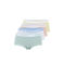 PIECES boxershort PCLOGO (set van 4) groen/geel/roze/wit