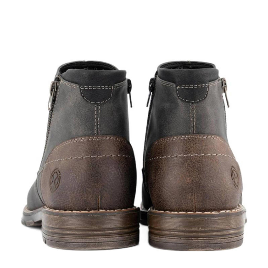 AM SHOE Am Shoe chelsea boots grijs | wehkamp