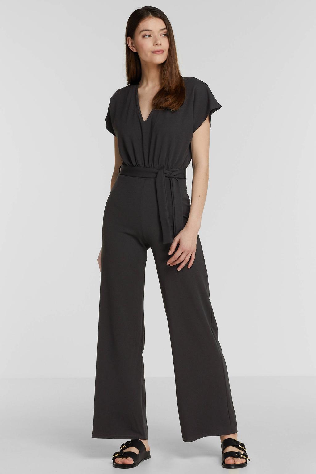 SisterS Point wide leg jumpsuit zwart