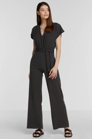 wide leg jumpsuit zwart