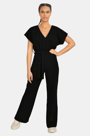 wide leg jumpsuit zwart