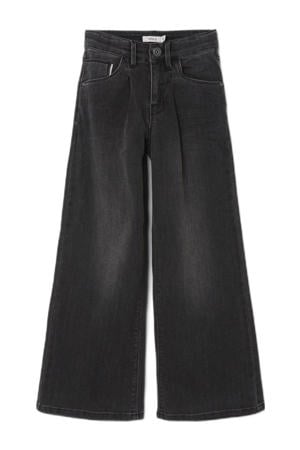 wide leg jeans NKFBWIDE black denim