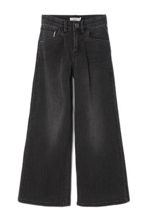 wide leg jeans NKFBWIDE black denim