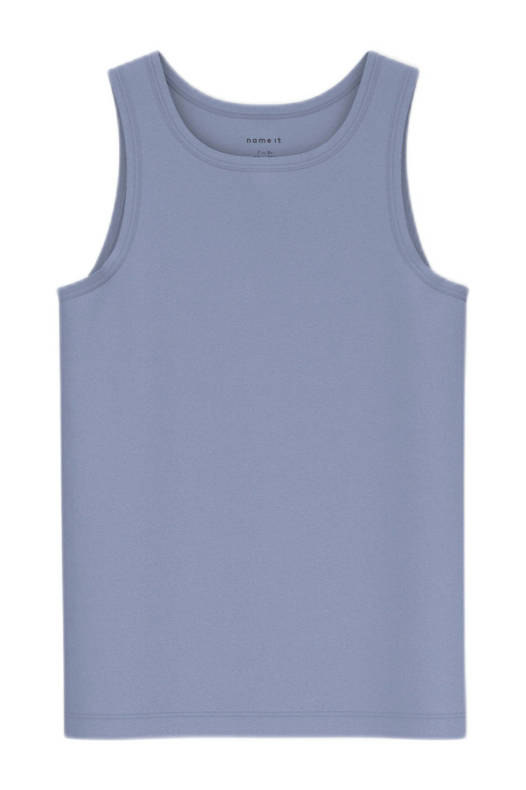 NAME IT KIDS NKMTANK hemd - set van 2 grijsblauw/blauw