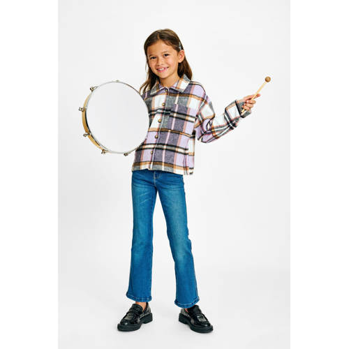NAME IT KIDS bootcut fit jeans NKFPOLLY black denim afbeelding