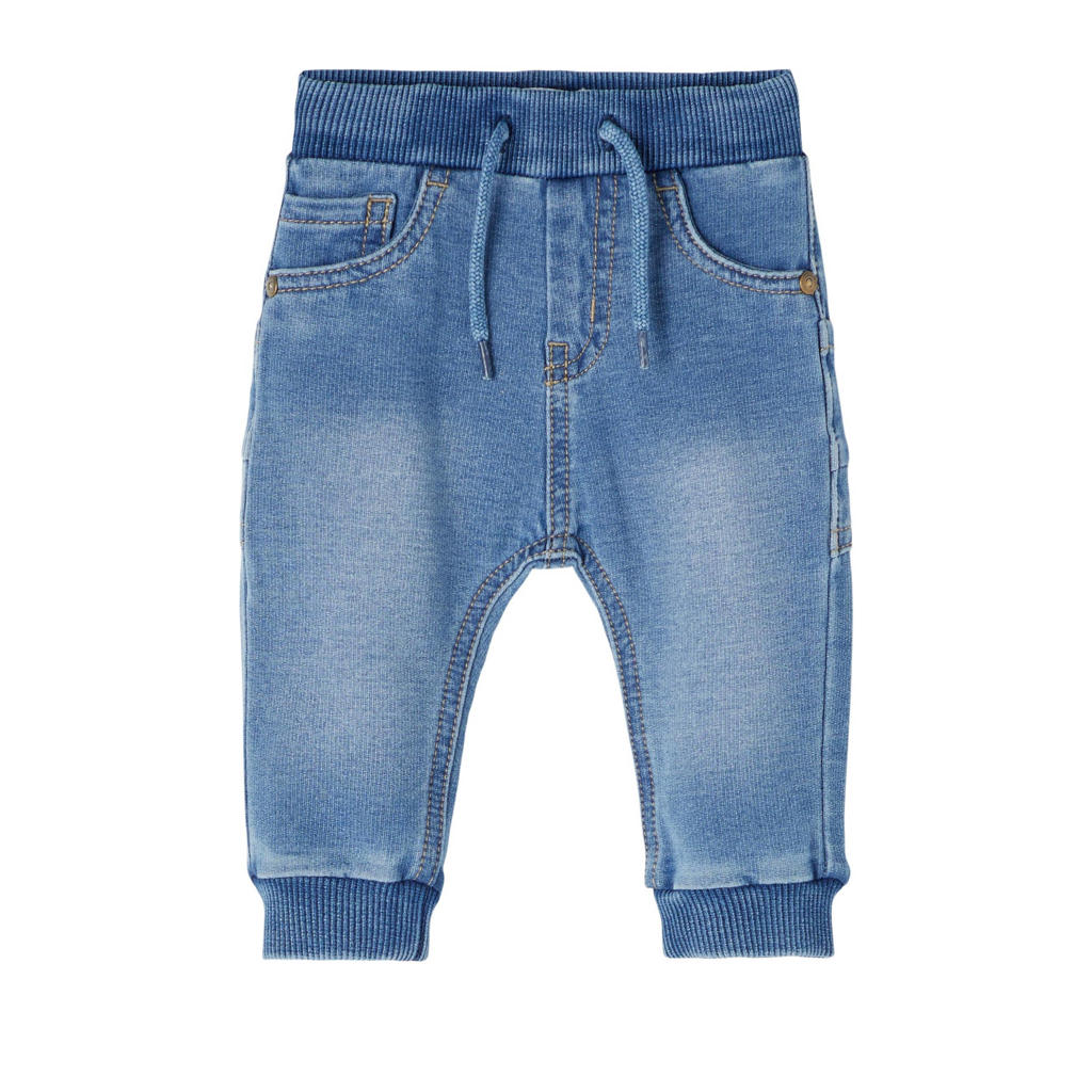 NAME IT BABY baby tapered fit jog denim NBMBUNDO medium blue denim