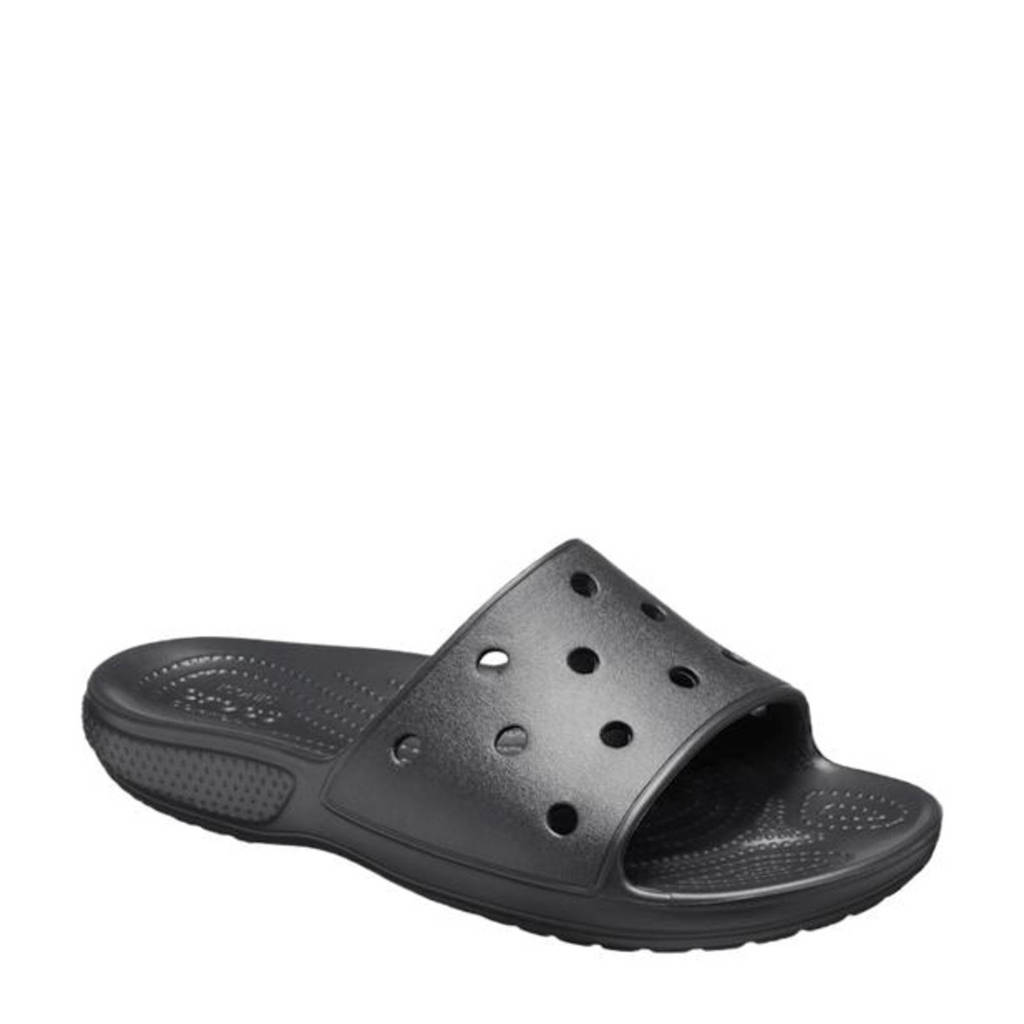 Crocs   badslipper zwart
