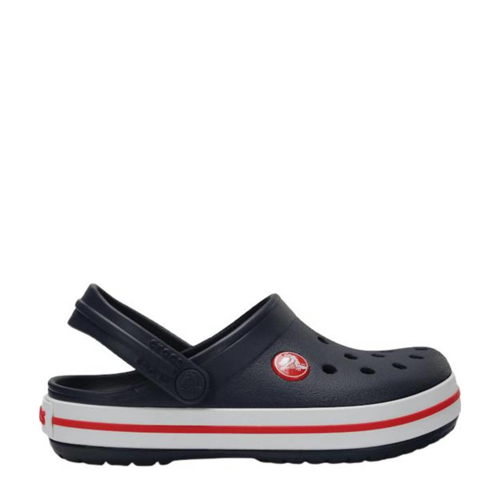 Crocs   instappers donkerblauw/rood