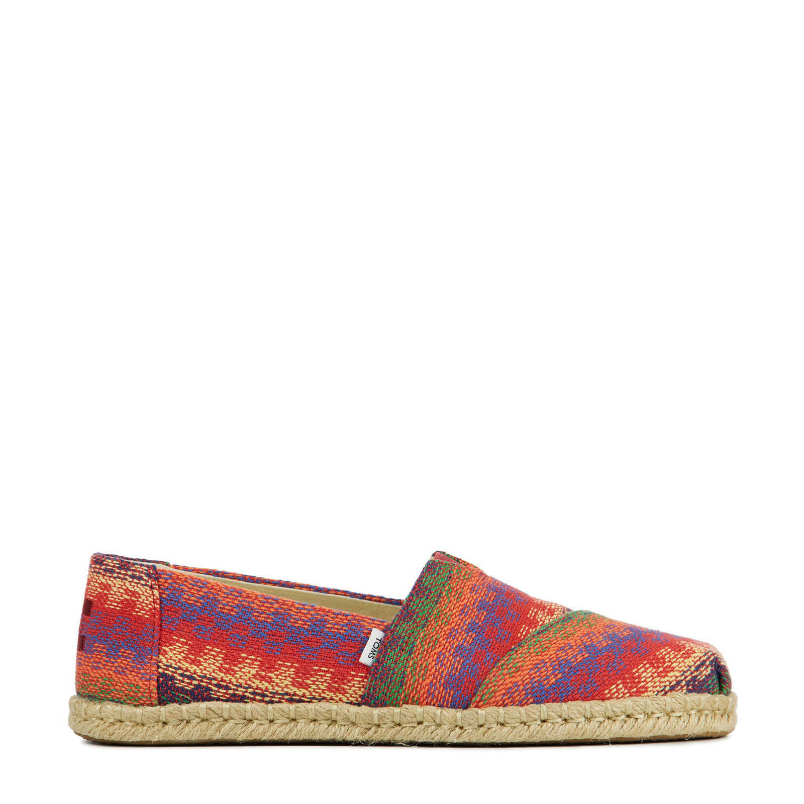 Toms Alpargata Multi espadrilles oranje/multi | wehkamp