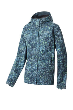 outdoor jas Venture blauw/groen