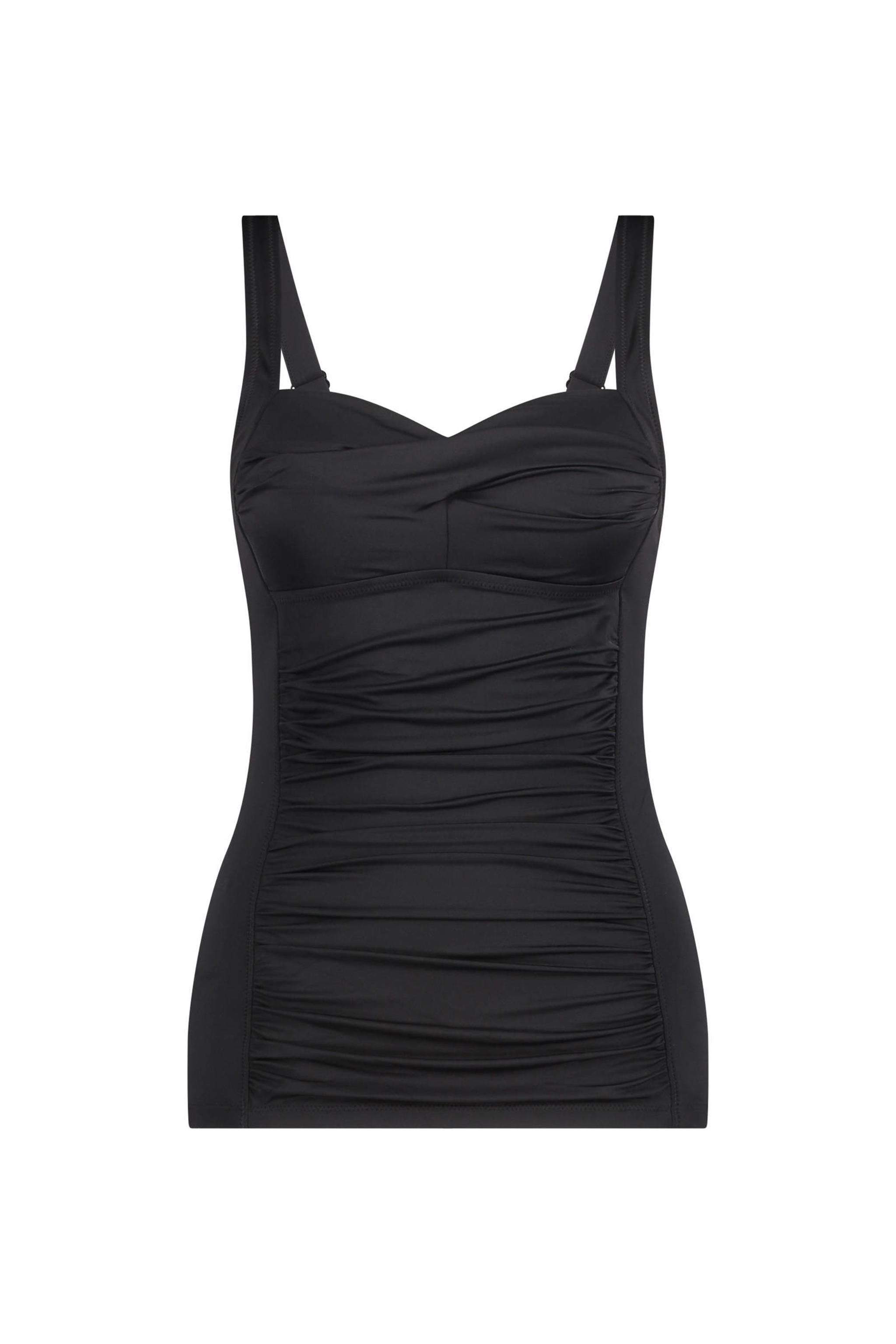 Hunkemöller tankini bikinitop Luxe zwart wehkamp