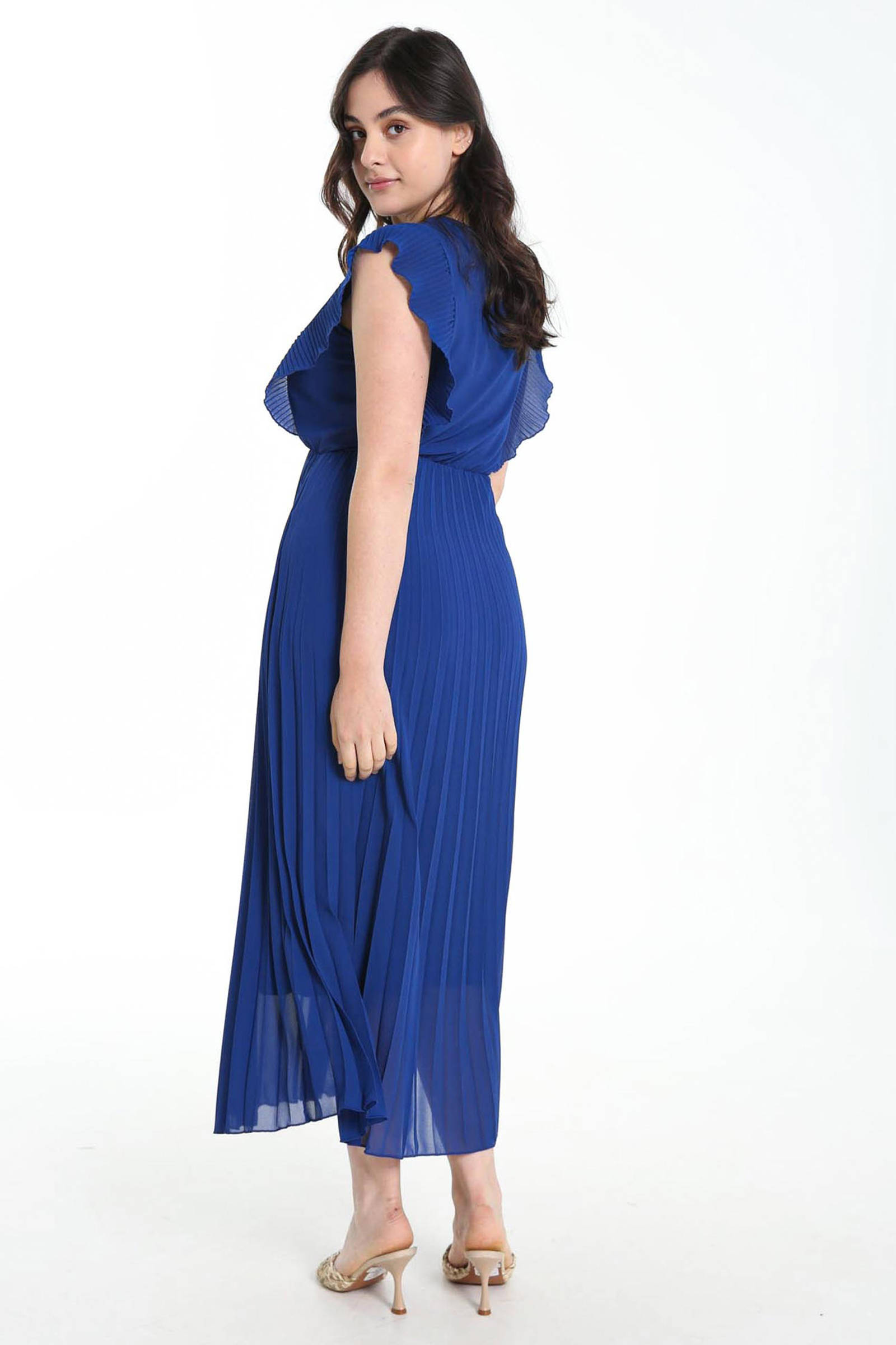 Kocca Volante jurk blauw elegant Mode Jurken Volante jurken 