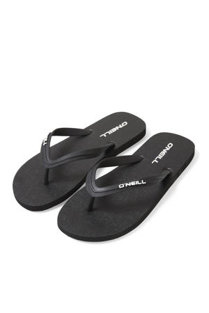 Profile Small Logo Sandals teenslippers zwart