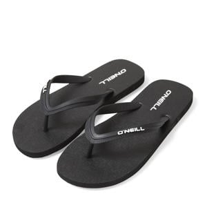 Profile Small Logo Sandals teenslippers zwart