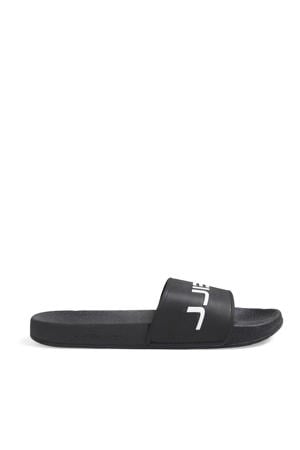 Logo Slides badslippers zwart