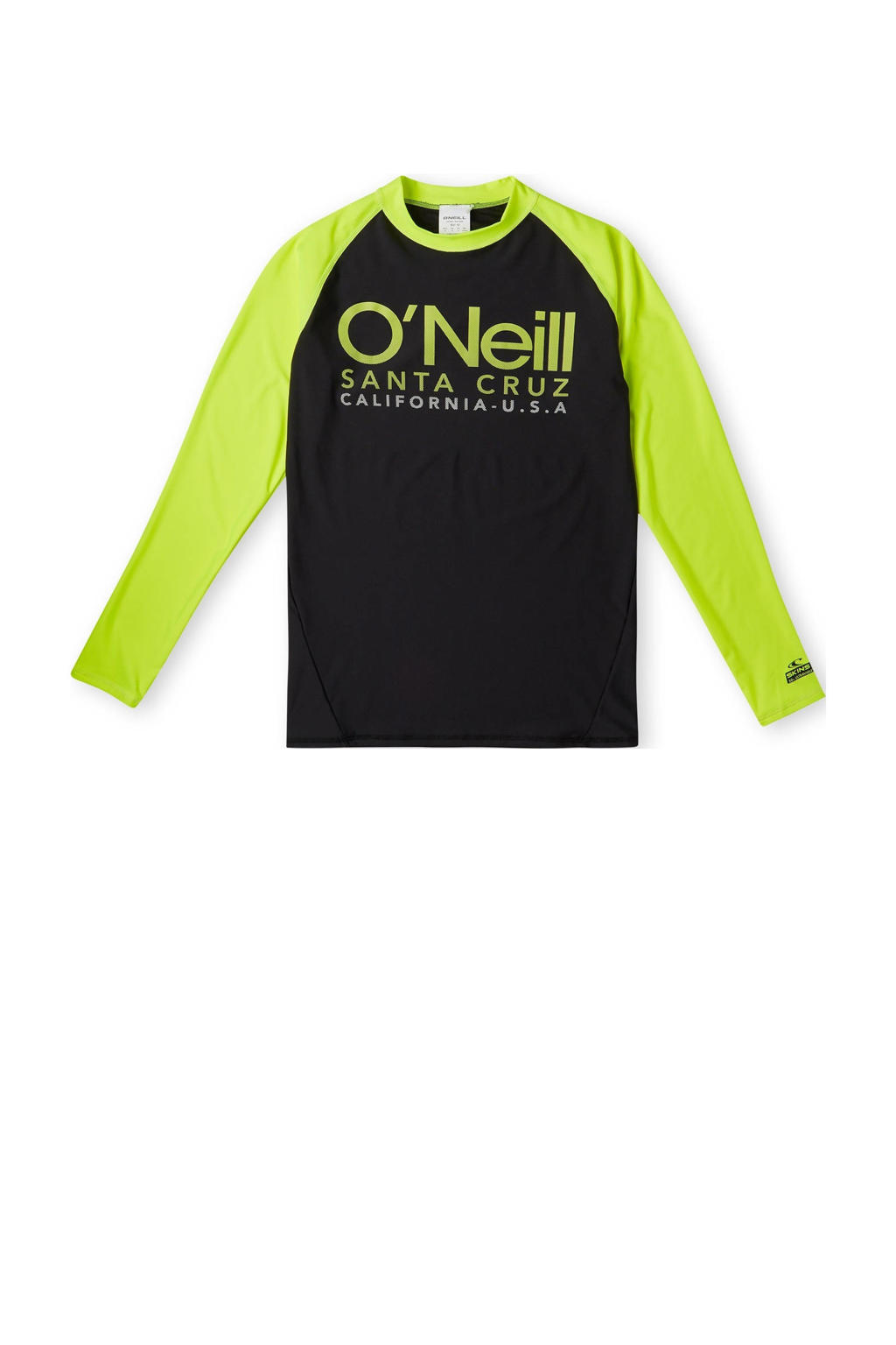 O'Neill UV T-shirt Cali zwart/geel