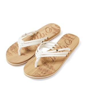 Ditsy Sandals  teenslippers wit