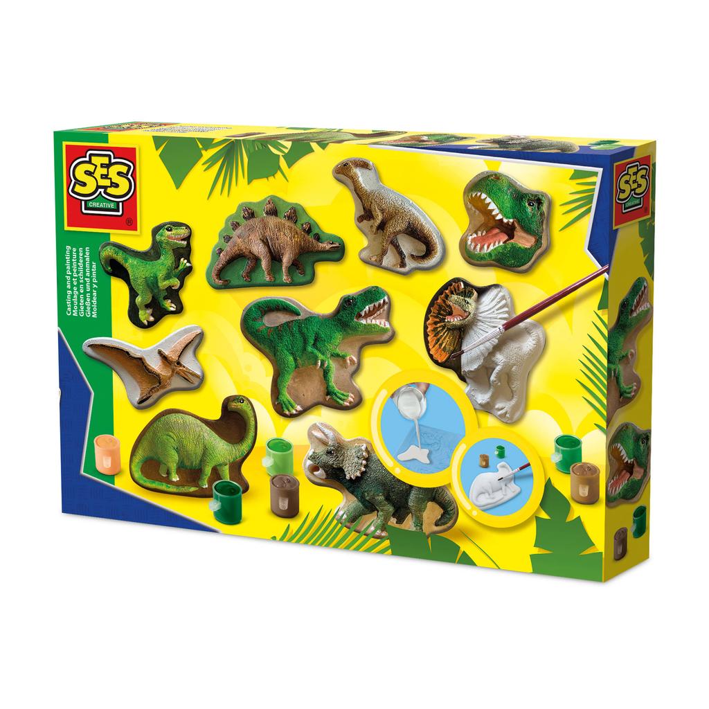 SES Gieten en schilderen - Dinowereld