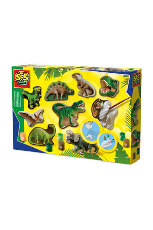 Gieten en schilderen - Dinowereld