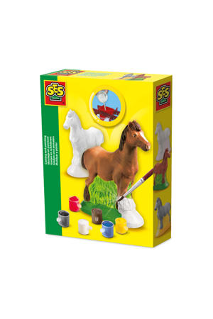 Gieten en schilderen - Paard