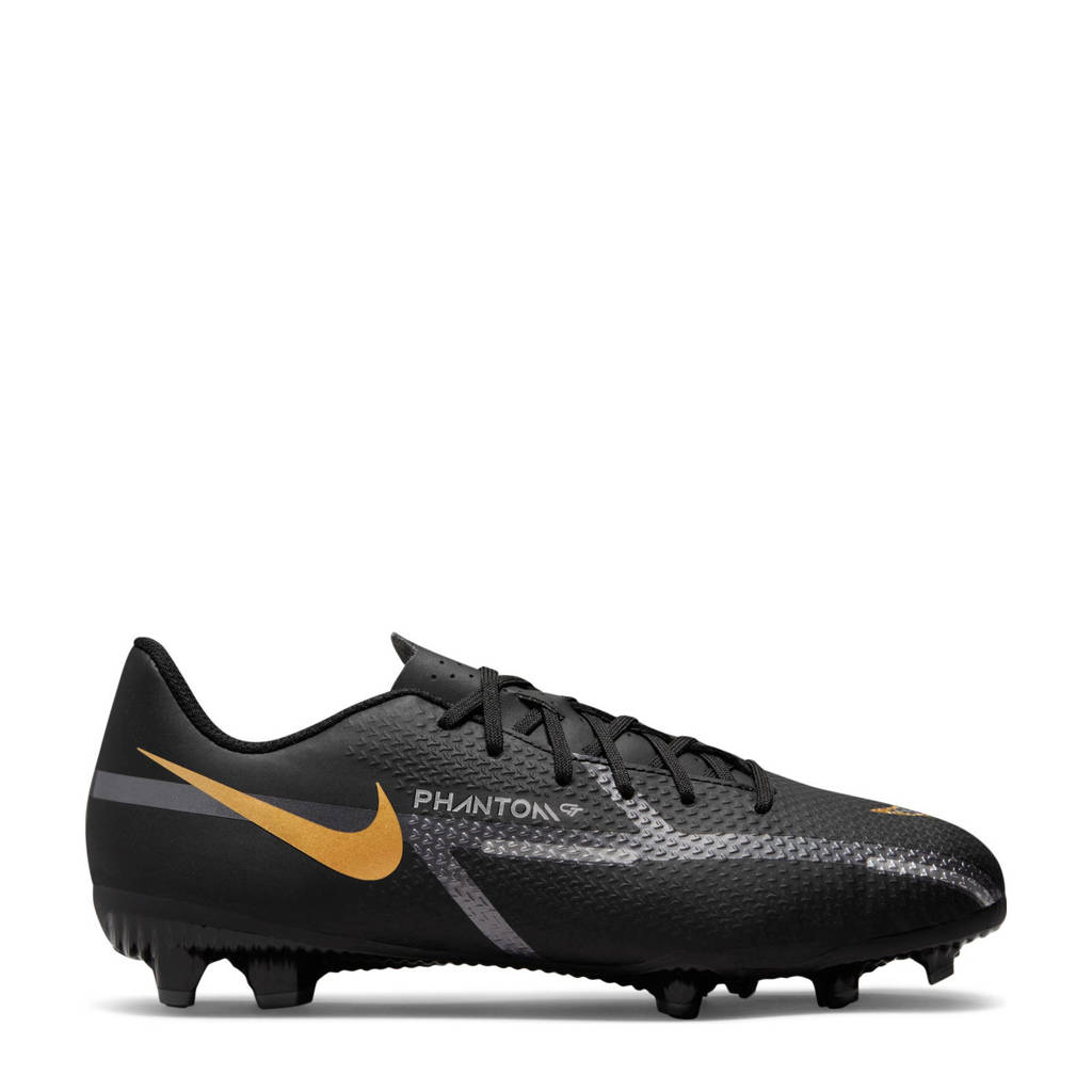 Nike Phantom GT2 Academy MG voetbalschoenen zwart/antraciet/goud